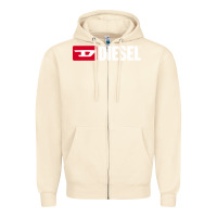 Sandshell Diesel Zipper Hoodie - PixelFlow