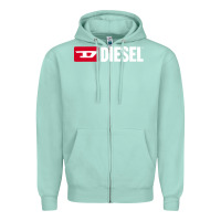 Seafoam Diesel Zipper Hoodie - PixelFlow