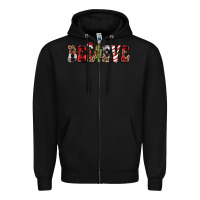 Black believe Zipper Hoodie - JahusDesignShop