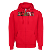 Red believe Zipper Hoodie - JahusDesignShop