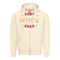 Sandshell Best nephew ever Zipper Hoodie - PixelFlow