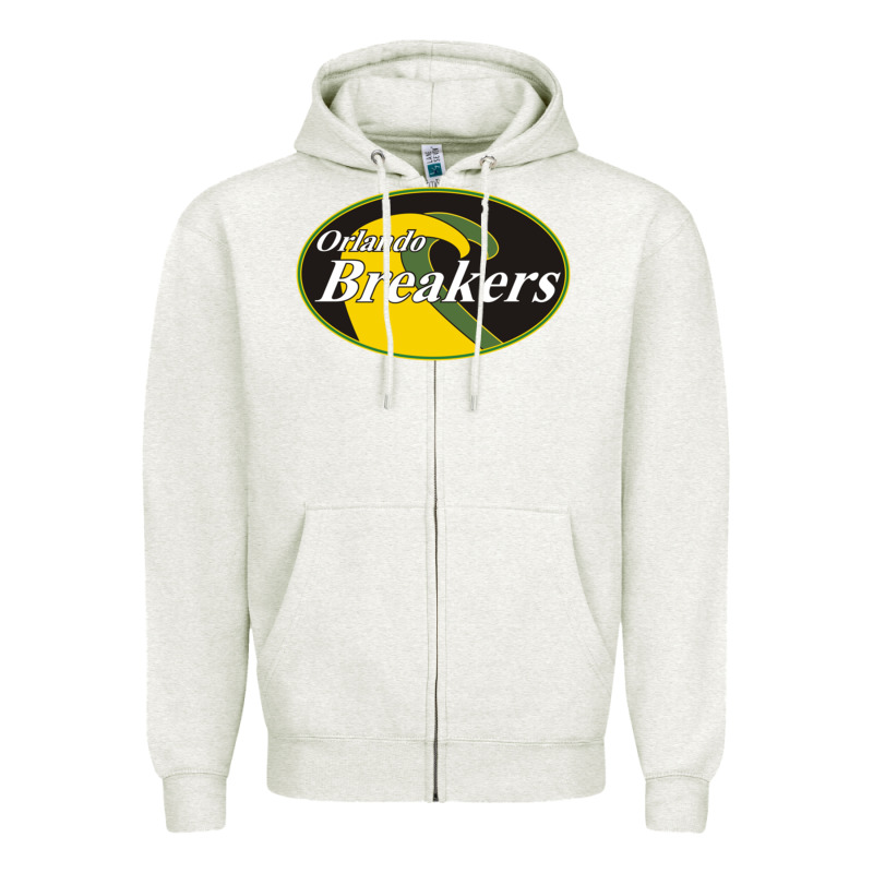 Orlando Breakers Football Team Zipper Hoodie by PixelFlow | Teevron