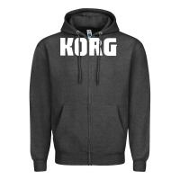 Charcoal Heather korg new Zipper Hoodie - PixelFlow