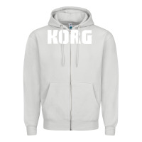 Dove Grey korg new Zipper Hoodie - PixelFlow