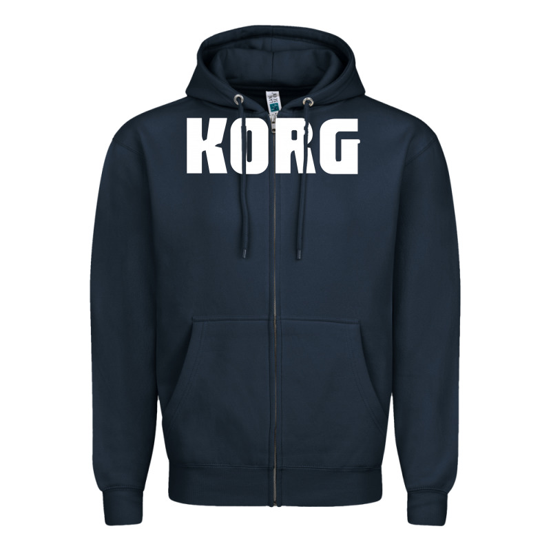 Korg New Zipper Hoodie by PixelFlow | Teevron