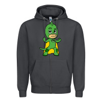 Smoke gekko cat boy Zipper Hoodie - PixelFlow