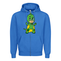Gekko Cat Boy Zipper Hoodie | Teevron