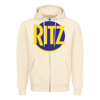 Sandshell ritz cracker Zipper Hoodie - PixelFlow