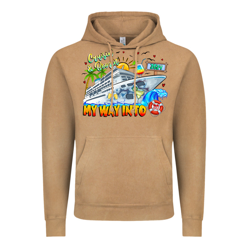 2024 Cruisin Vintage Hoodie by CowhideDigitalArt | Teevron