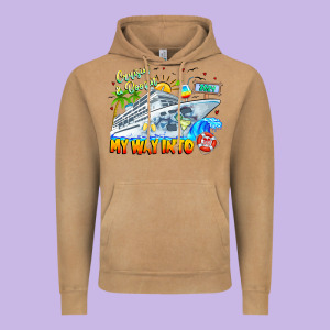 2024 Cruisin Vintage Hoodie Designed By Cowhidedigitalart