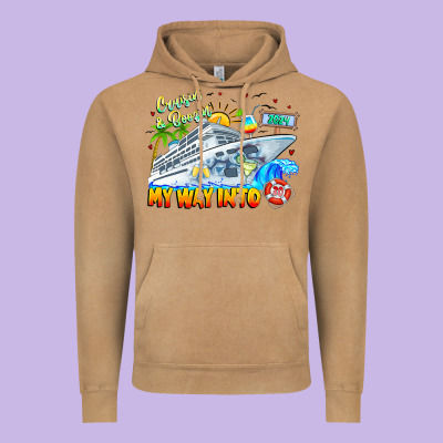 2024 Cruisin Vintage Hoodie Designed By Cowhidedigitalart
