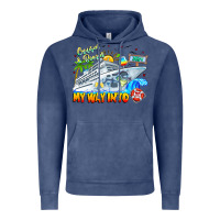 Vintage Denim 2024 Cruisin Vintage Hoodie - CowhideDigitalArt