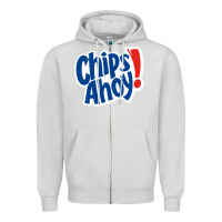 Dove Grey chips ahoy snack Zipper Hoodie - PixelFlow