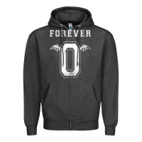 Charcoal Heather #sevenfold #forever Zipper Hoodie - PixelFlow