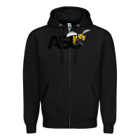 Black the-alabama-state-hornets-merch Zipper Hoodie - PixelFlow