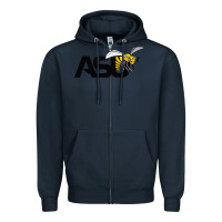 Navy the-alabama-state-hornets-merch Zipper Hoodie - PixelFlow