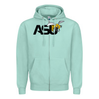 Seafoam the-alabama-state-hornets-merch Zipper Hoodie - PixelFlow