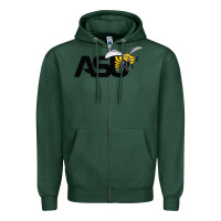 Sports Green the-alabama-state-hornets-merch Zipper Hoodie - PixelFlow