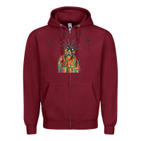 Burgundy Couverture de l'album Vundabar Gawk Zipper Hoodie - SnappyArt