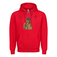 Red Couverture de l'album Vundabar Gawk Zipper Hoodie - SnappyArt