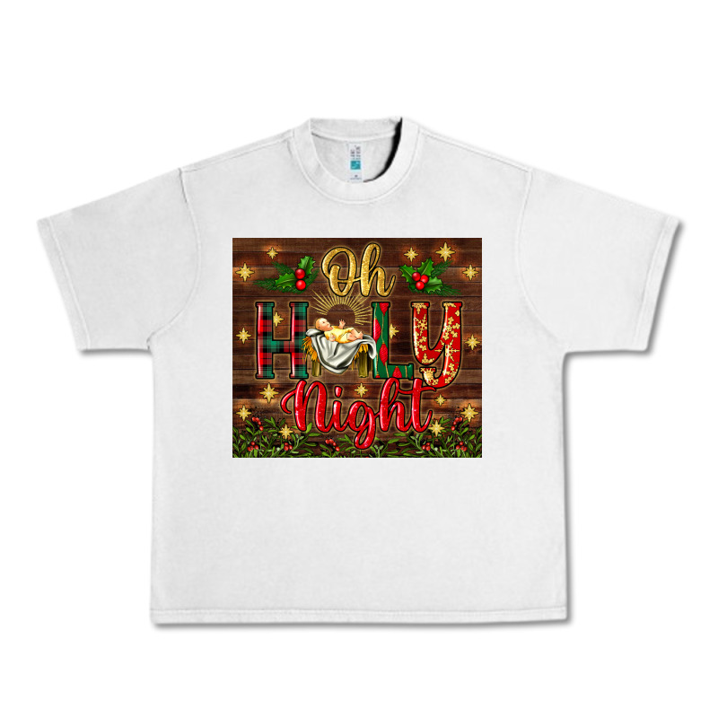 Oh Holy Night Urban Heavy Tee by BundleAndBundleShop | Teevron
