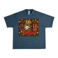 Midnight Navy oh holy night Urban Heavy Tee - BundleAndBundleShop