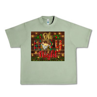 Oil Green oh holy night Urban Heavy Tee - BundleAndBundleShop