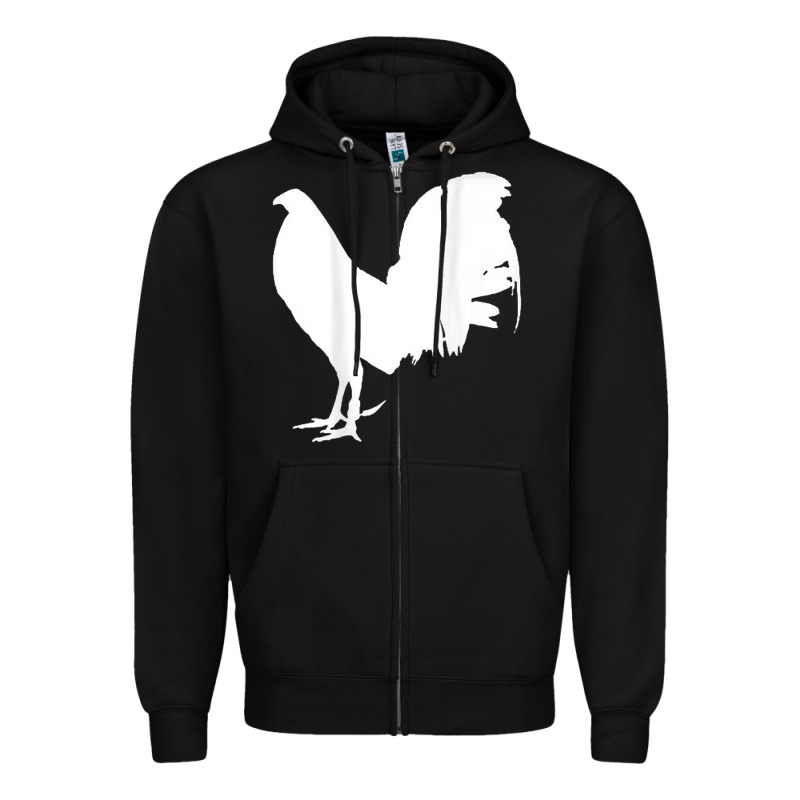 Game Fowl Gallegos, Rooster, Chicken T Shirt Zipper Hoodie by PixelFlow | Teevron