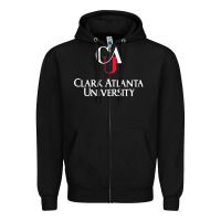 Black clark atlanta university Zipper Hoodie - SnappyArt