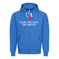 True Royal clark atlanta university Zipper Hoodie - SnappyArt