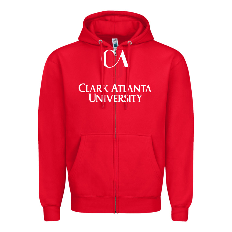 Clark Atlanta University Zipper Hoodie by SnappyArt | Teevron