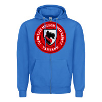 True Royal carnegie mellon tartans Zipper Hoodie - SnappyArt
