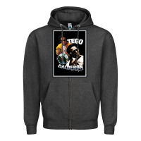 Charcoal Heather tego calderon Zipper Hoodie - SnappyArt