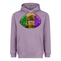 Lavender mardi gras kiss Heavyweight Hoodie - RanaPortraitStore