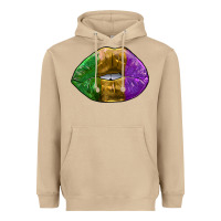 Mushroom mardi gras kiss Heavyweight Hoodie - RanaPortraitStore