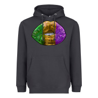 Smoke mardi gras kiss Heavyweight Hoodie - RanaPortraitStore