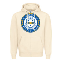 Sandshell the-university-of-pittsburgh Zipper Hoodie - SnappyArt