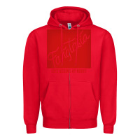 Red fangtasia Zipper Hoodie - SnappyArt