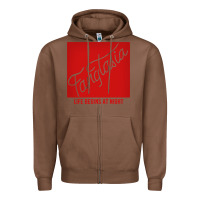Chestnut fangtasia Zipper Hoodie - SnappyArt