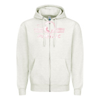 Oatmeal Heather pontiac distressed Zipper Hoodie - SnappyArt
