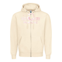Sandshell pontiac distressed Zipper Hoodie - SnappyArt