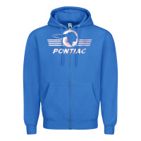 True Royal pontiac distressed Zipper Hoodie - SnappyArt
