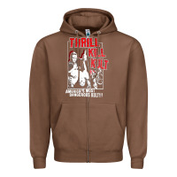 Chestnut Thrill Kill Kults, Thrill Kill Kults vintage, Thrill Kill Kults art, T Zipper Hoodie - SnappyArt