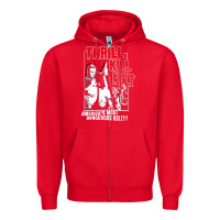 Red Thrill Kill Kults, Thrill Kill Kults vintage, Thrill Kill Kults art, T Zipper Hoodie - SnappyArt