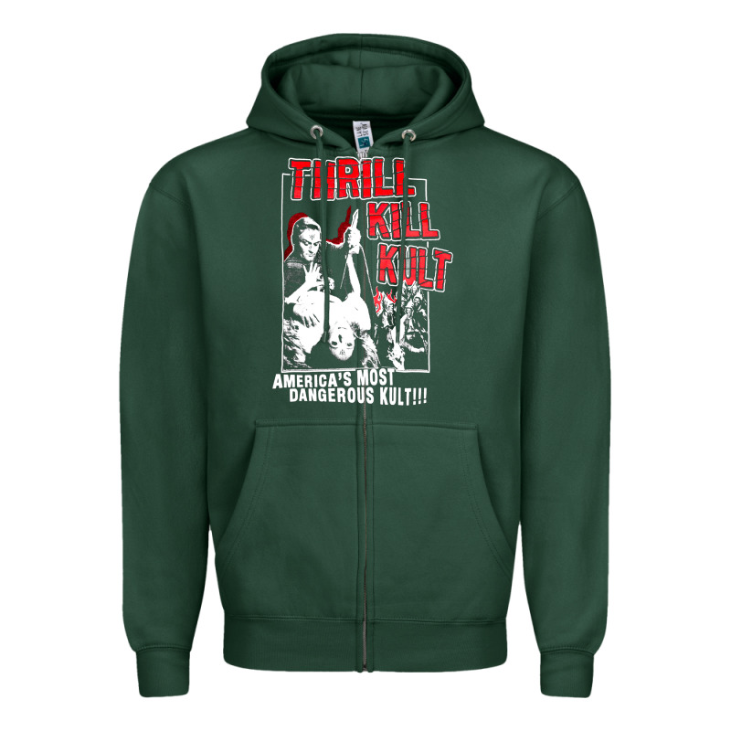 Thrill Kill Kults, Thrill Kill Kults Vintage, Thrill Kill Kults Art, T Zipper Hoodie by SnappyArt | Teevron