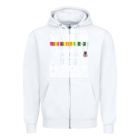White VietNam Veteran daughter Most People Never Meet Their Heroes Zipper Hoodie - SnappyArt