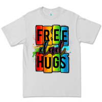 Dove Grey free dad hugs Premium Tee - OliviaCreatesArt