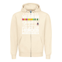 Sandshell VietNam Veteran daughter Most People Never Meet Their Heroes Zipper Hoodie - SnappyArt