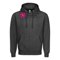 Charcoal Heather i may not know my flowers  t shirt Zipper Hoodie - SnappyArt
