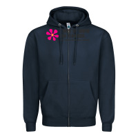 Navy i may not know my flowers  t shirt Zipper Hoodie - SnappyArt